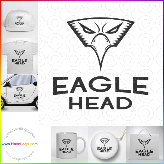 購買此鷹的頭logo設計60018
