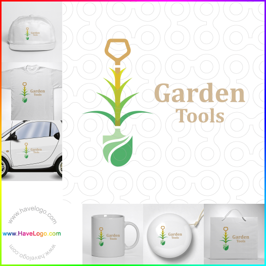логотип Инструменты для сада - 62152