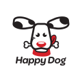 логотип Счастливая собака