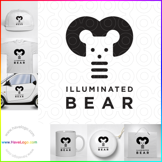 buy  Illuminated Bear  logo 61117