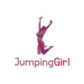 跳躍的女孩Logo