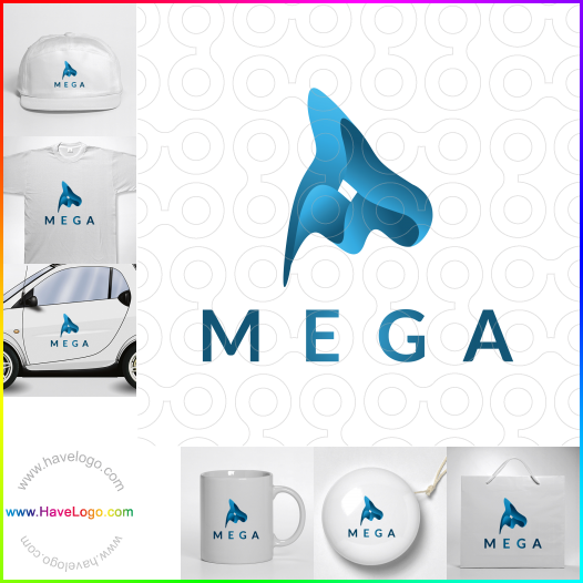 логотип Mega - 66337