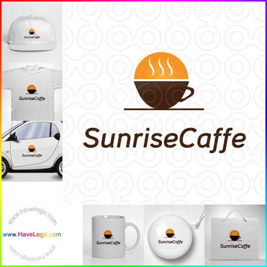このコーヒーショップのロゴデザインを購入する - 40953
