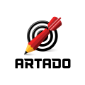 логотип карандаш