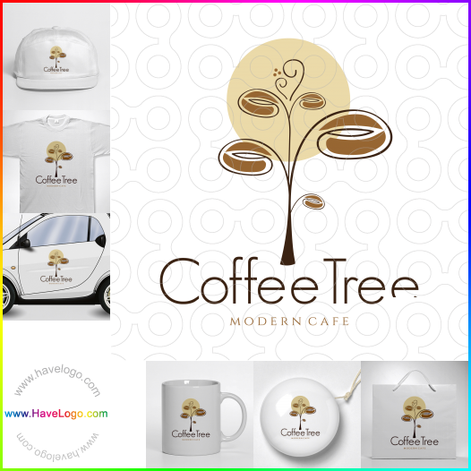 логотип кофе эспрессо - 44247