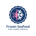 gefrorene Meeresfrüchte Produkte logo