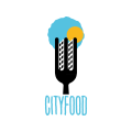 логотип Городская еда