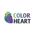 Farbe Herz logo