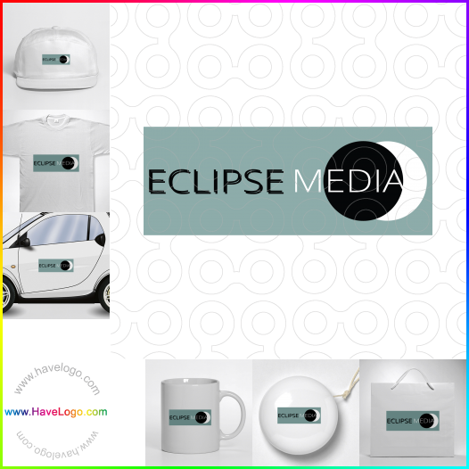 購買此Eclipse的媒體logo設計67092