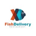 魚送貨Logo