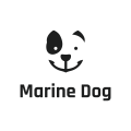  Marine dog  logo