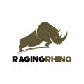 логотип Raging Rhino