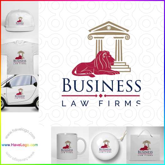 логотип бизнес юридическая фирма - 60289