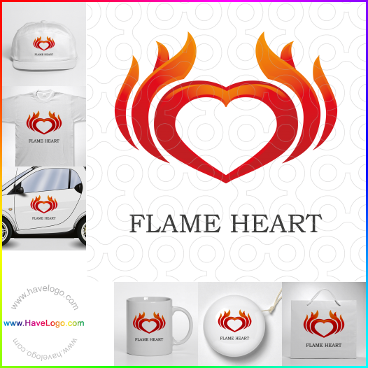 логотип пламя - 54978