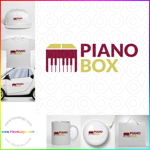 購買此鋼琴logo設計39436