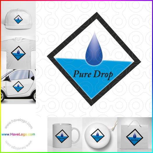 この水処理のロゴデザインを購入する - 28539