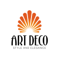 логотип Art Deco