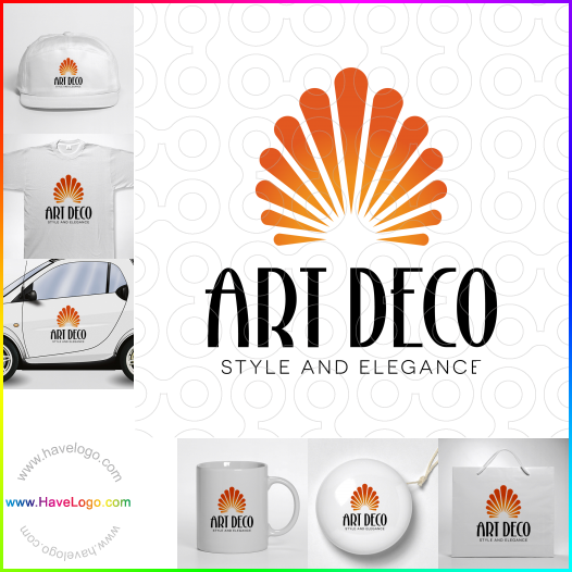 логотип Art Deco - 65082
