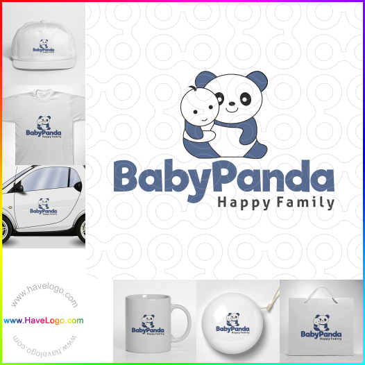 購買此熊貓寶寶logo設計67031