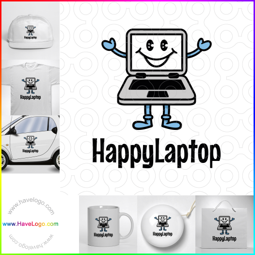 buy  Happy Laptop  logo 66632