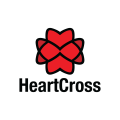  Heart Cross  logo