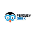 логотип Пингвин гик