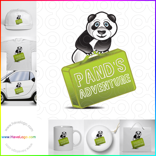 логотип панда - 9681