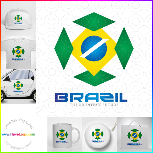 このブラジルのロゴデザインを購入する - 5045