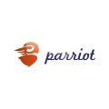 логотип попугай