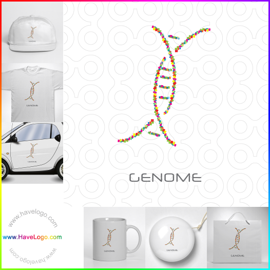 購買此基因組DNAlogo設計32695