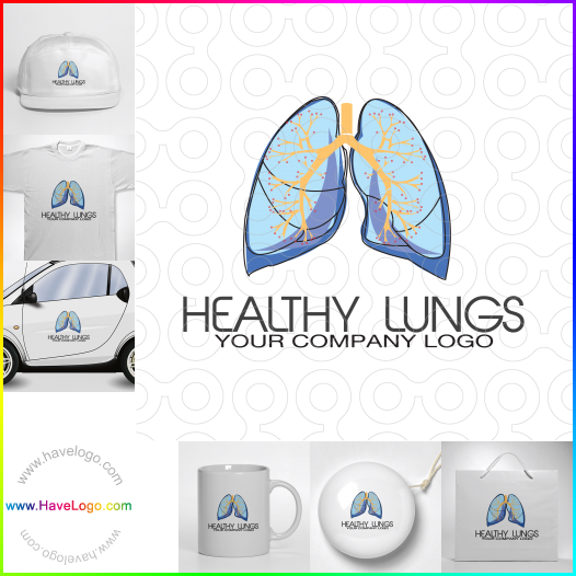 購買此呼吸logo設計36970