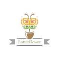  ButterFlower  logo