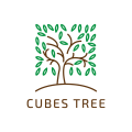  Cubes Tree  logo