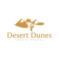 沙漠的沙丘logo