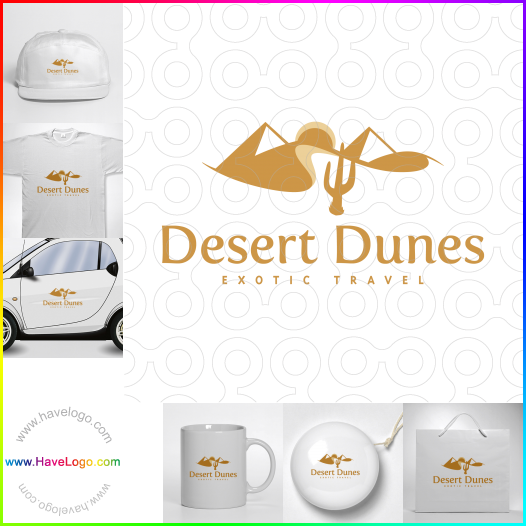 購買此沙漠的沙丘logo設計61870