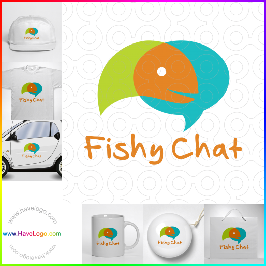 логотип Fishy Chat - 62747