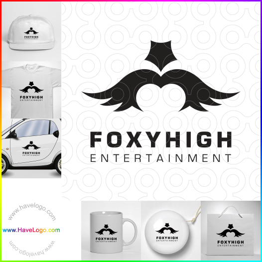 このFoxyhighのロゴデザインを購入する - 60556
