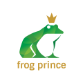 логотип Лягушка принц