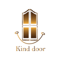Freundliche Tür logo