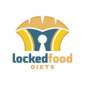 鎖定食品Logo