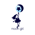 Mond Mädchen logo