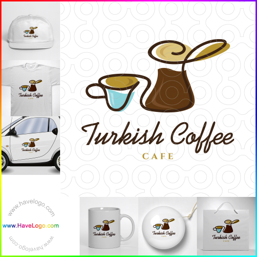 購買此土耳其咖啡logo設計60941