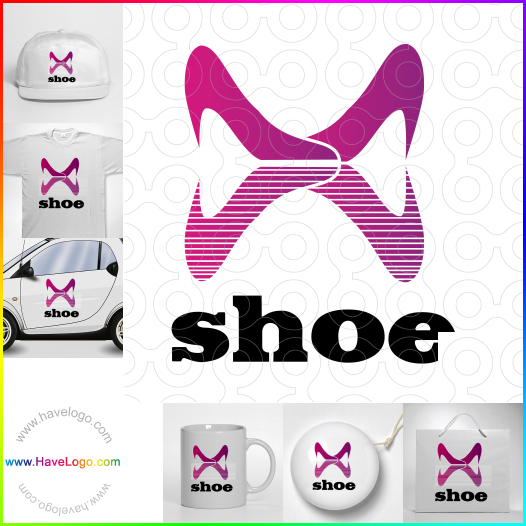 логотип обувь - 12100