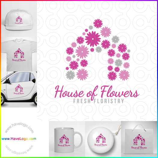 buy flower shop logo 34725