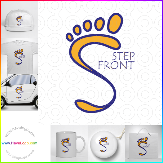 buy foot print logo 55228