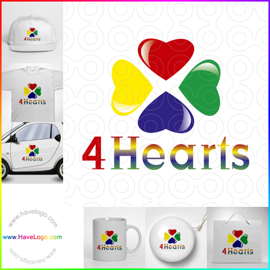 логотип сердце - 7524