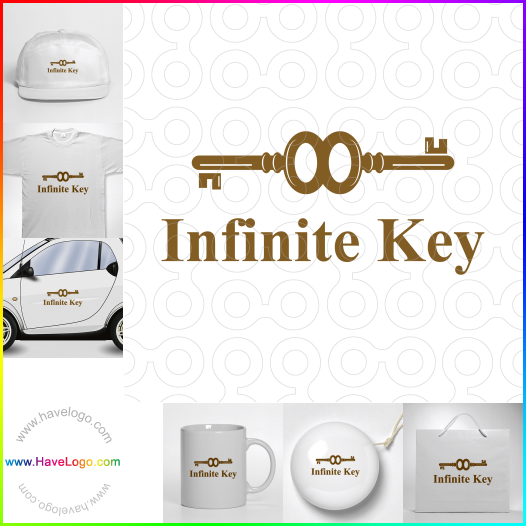 логотип бесконечный ключ - 66306