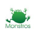 логотип монстра