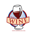 ワインのウェブサイトロゴ