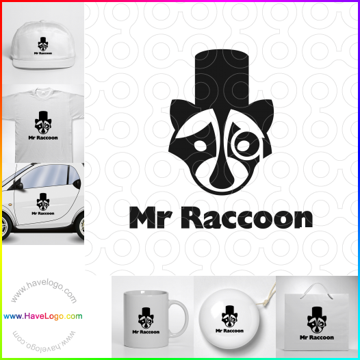 buy raccoon logo 37669